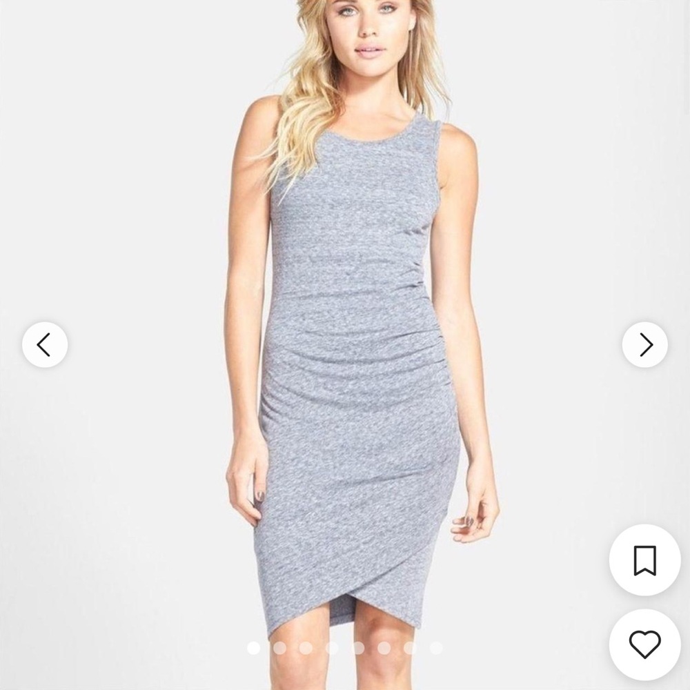 Leith Heather Gray dress - Picture 1 of 7